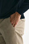 Pantalone MASTER FIT in cotone stretch  beige men Pt torino - 6