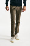 Pantalone MASTER FIT in cotone stretch  tortora men Pt torino - 2