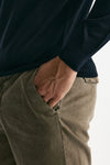 Pantalone MASTER FIT in cotone stretch  tortora men Pt torino - 6