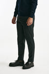 Pantalone EDGE-REBEL in lana grigio/nero men Pt torino - 4