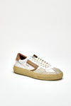 Sneaker 1.01 BISCOTTO in ecopelle vintage bianco men Puraai - 2