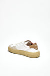 Sneaker 1.01 BISCOTTO in ecopelle vintage bianco men Puraai - 3