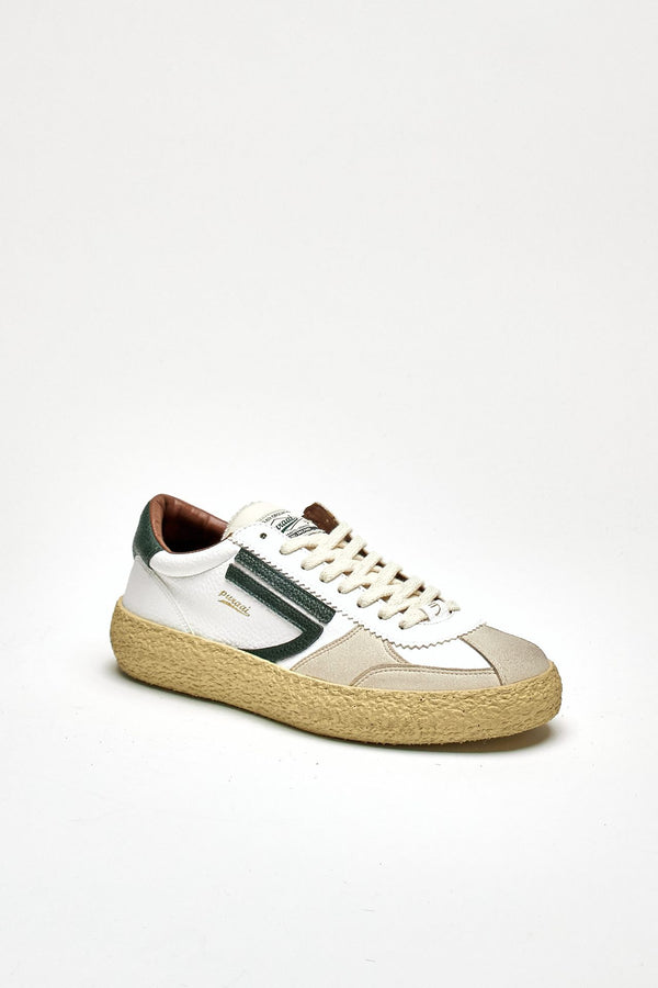 Sneaker 1.01 VISCHIO in ecopelle vintage bianco men Puraai