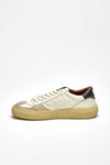 Sneaker in ecopelle 1.01 OSSO vintage bianco men Puraai - 4