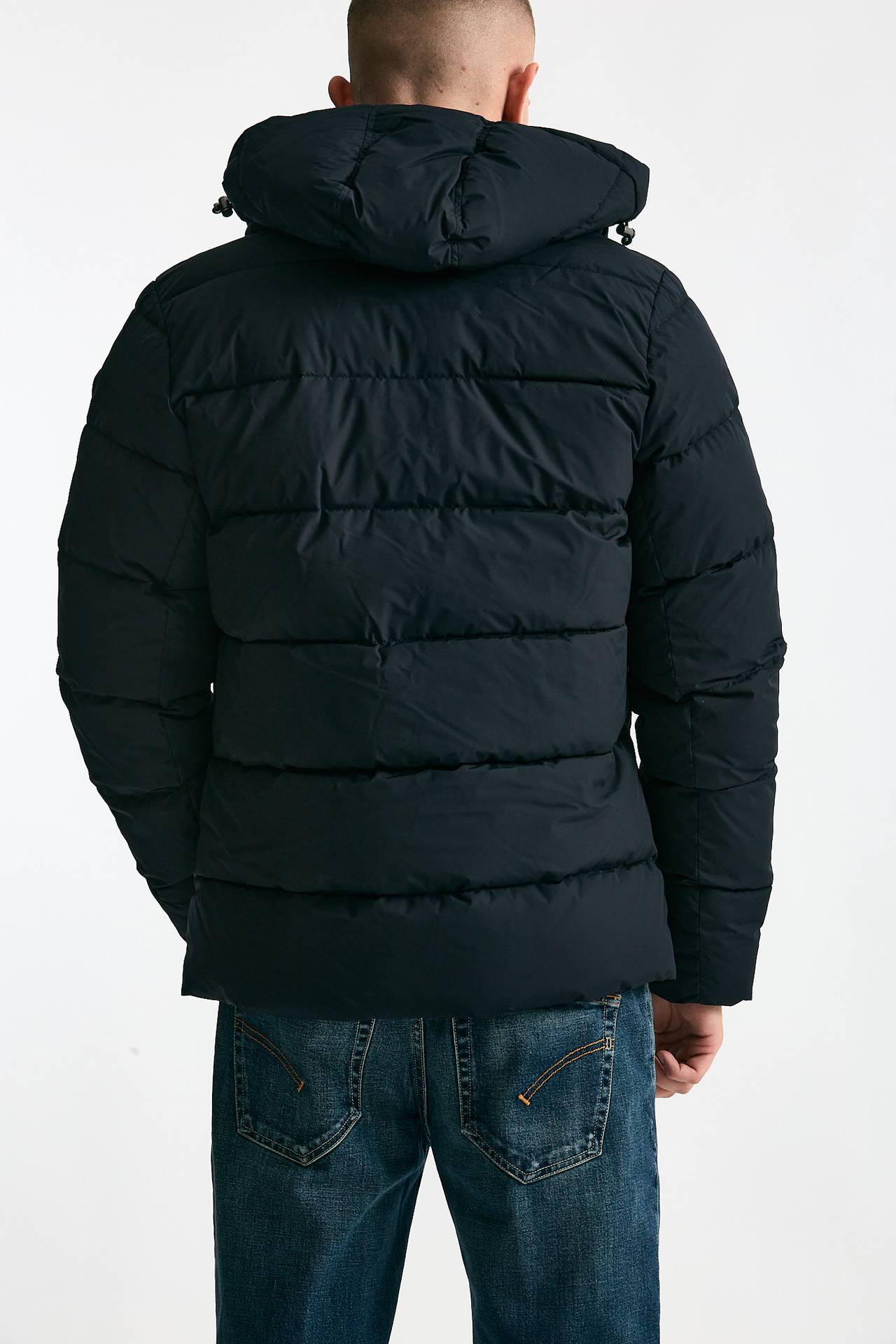 Piumino cappuccio blu men Pyrenex - 7