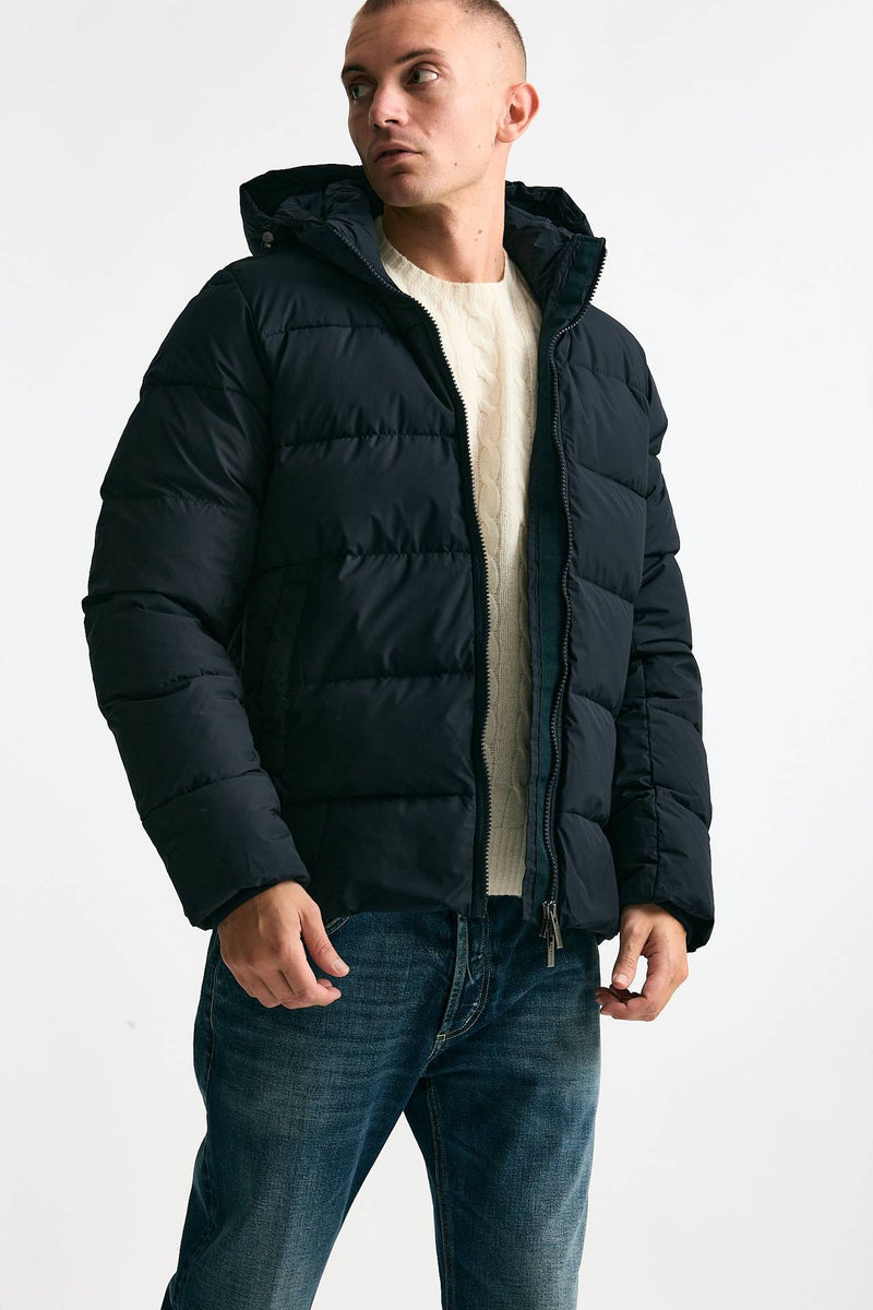 Piumino cappuccio blu men Pyrenex - 4