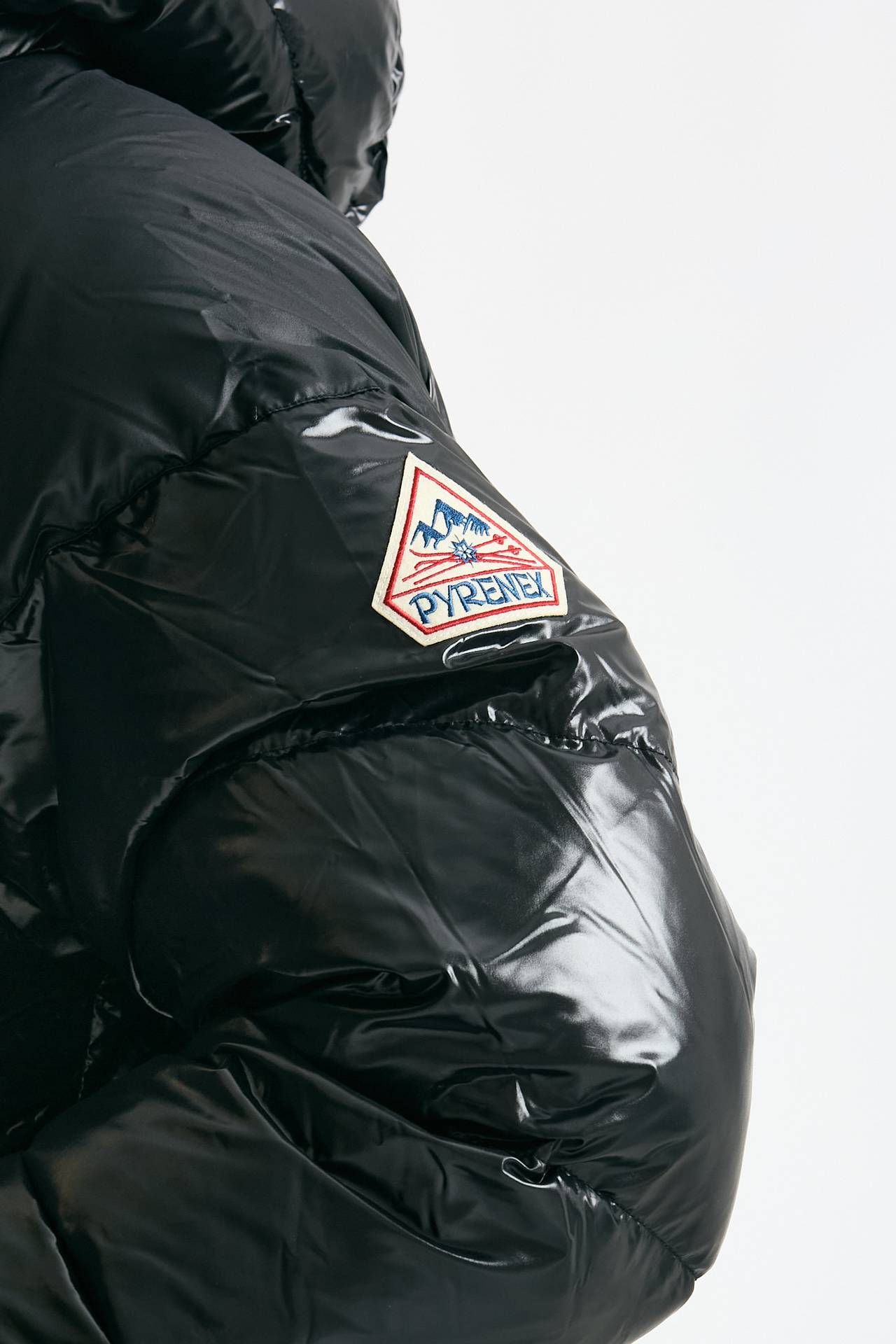 Piumino laccato nero men Pyrenex - 2
