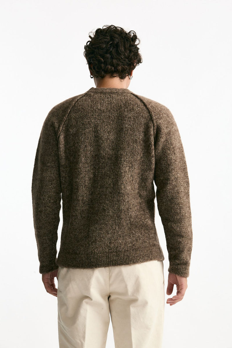 Maglia in misto lana moulinè men Rakki - 3