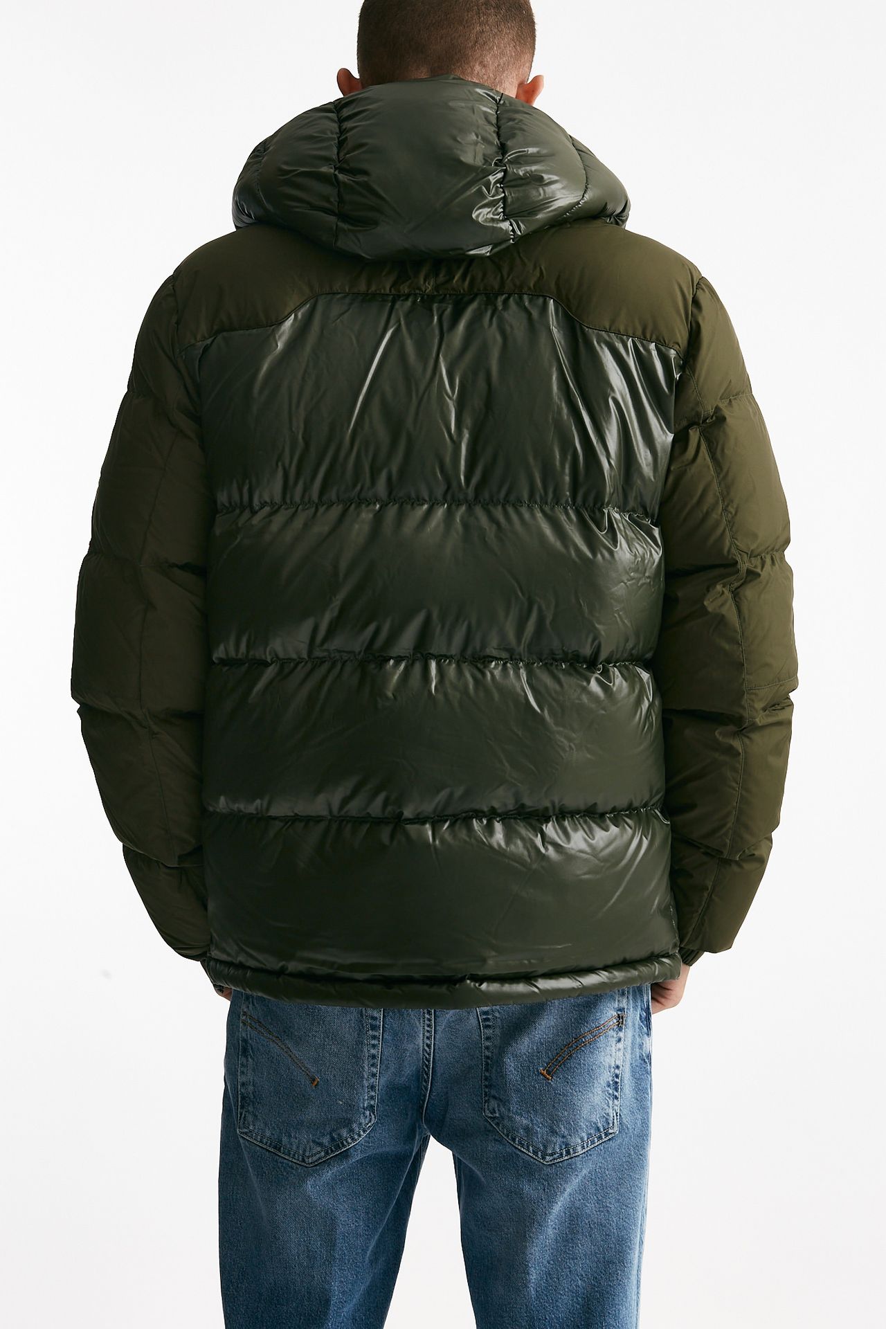 piumino in nylon verde militare men Polo ralph lauren - 4