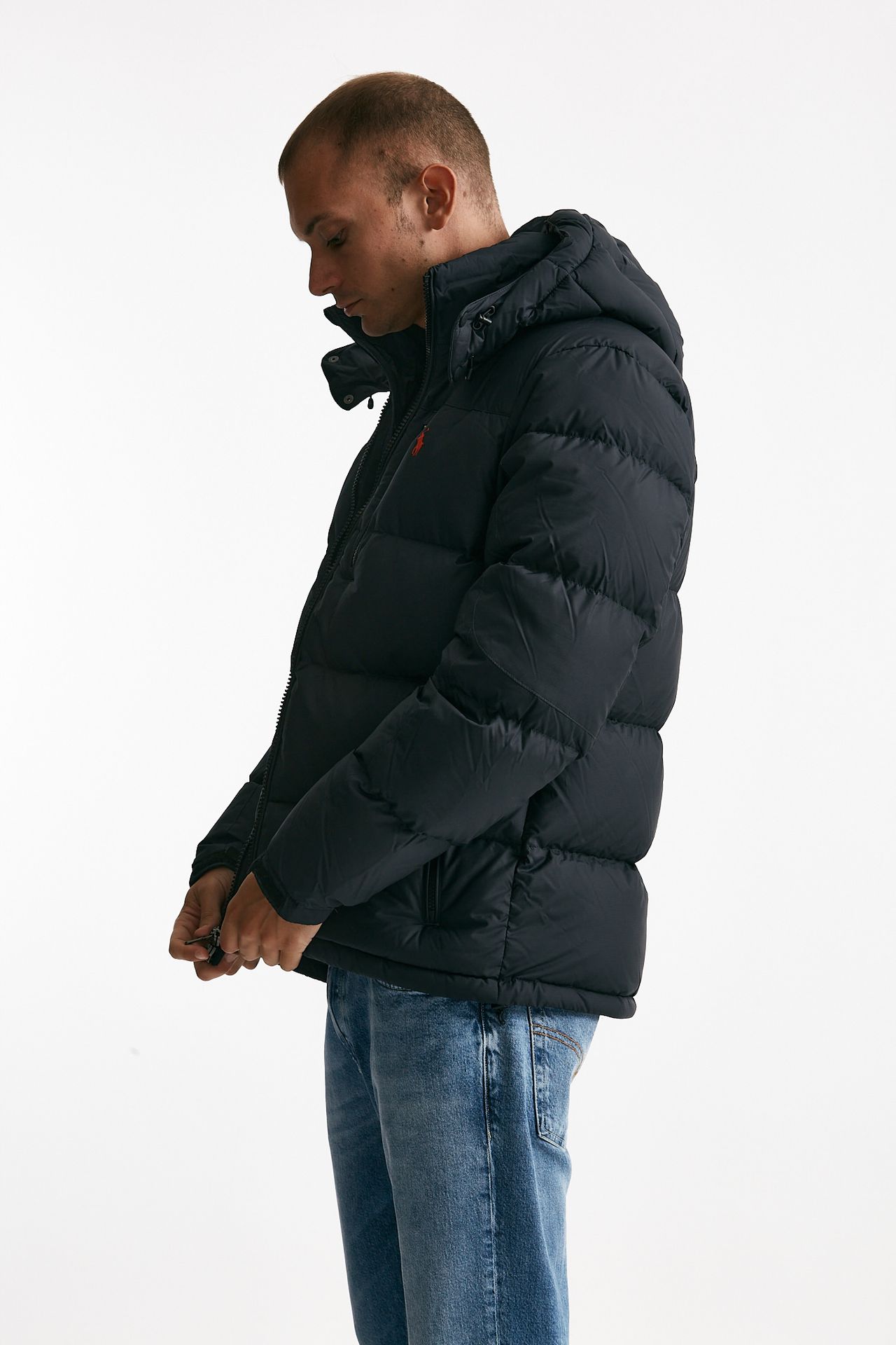 piumino in nylon nero men Polo ralph lauren - 2
