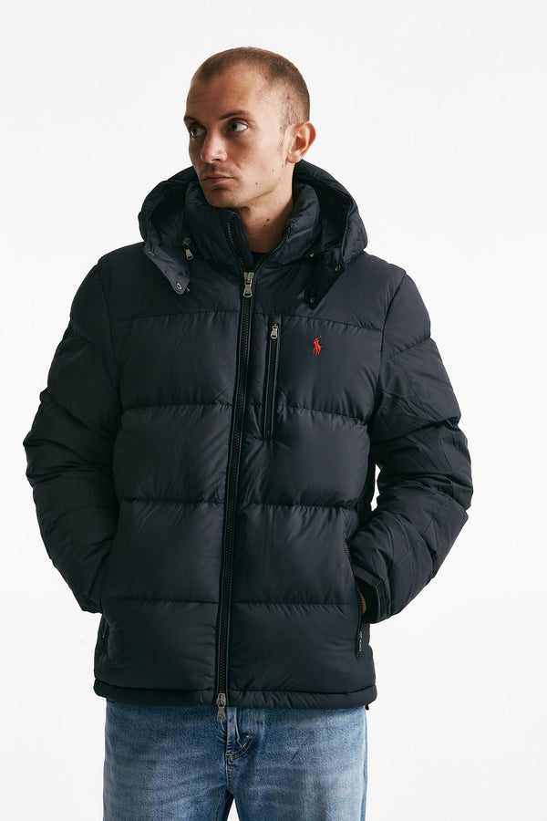 piumino in nylon nero men Polo ralph lauren