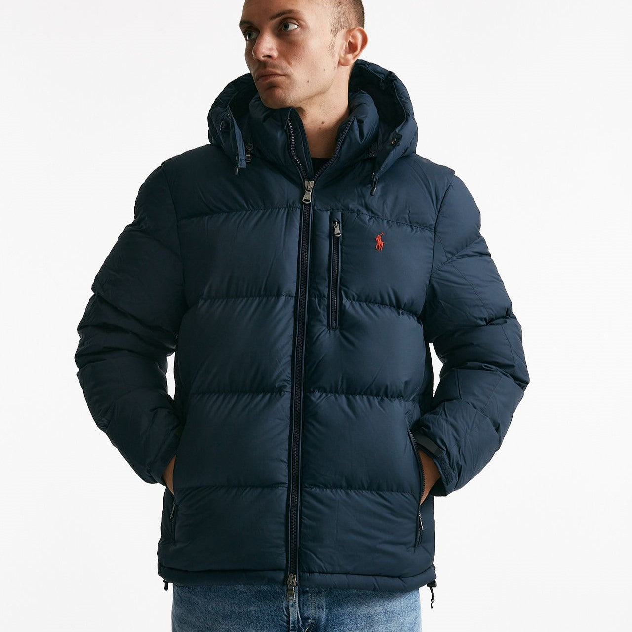 piumino in nylon blu men Polo ralph lauren - 9