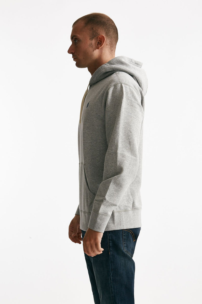 felpa con cappuccio in cotone grigio men Polo ralph lauren - 2
