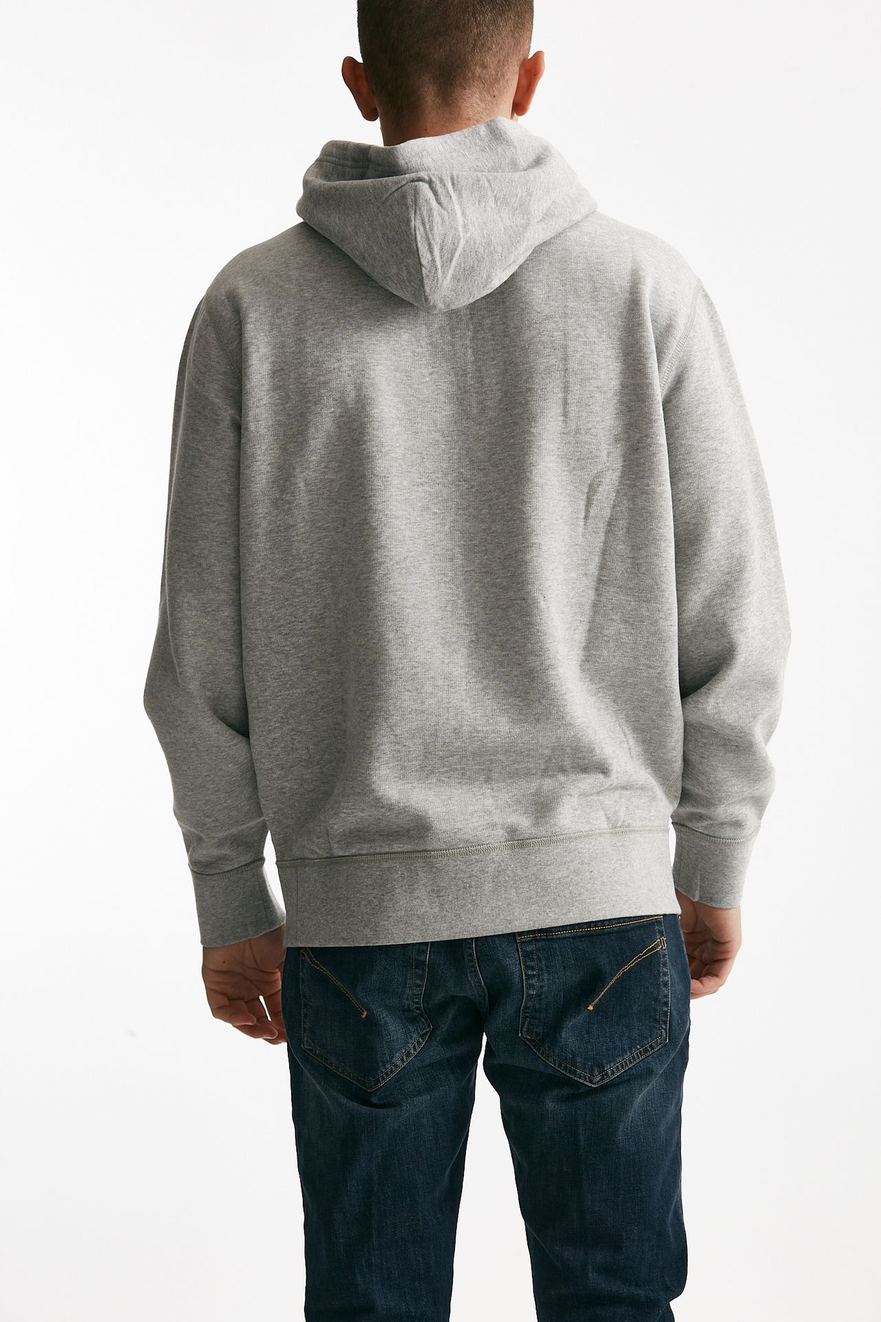 felpa con cappuccio in cotone grigio men Polo ralph lauren - 3