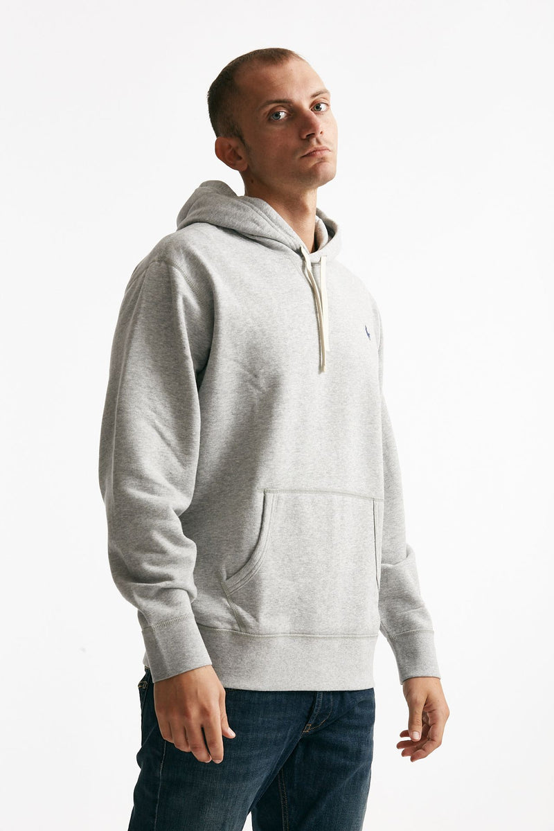 felpa con cappuccio in cotone grigio men Polo ralph lauren - 4