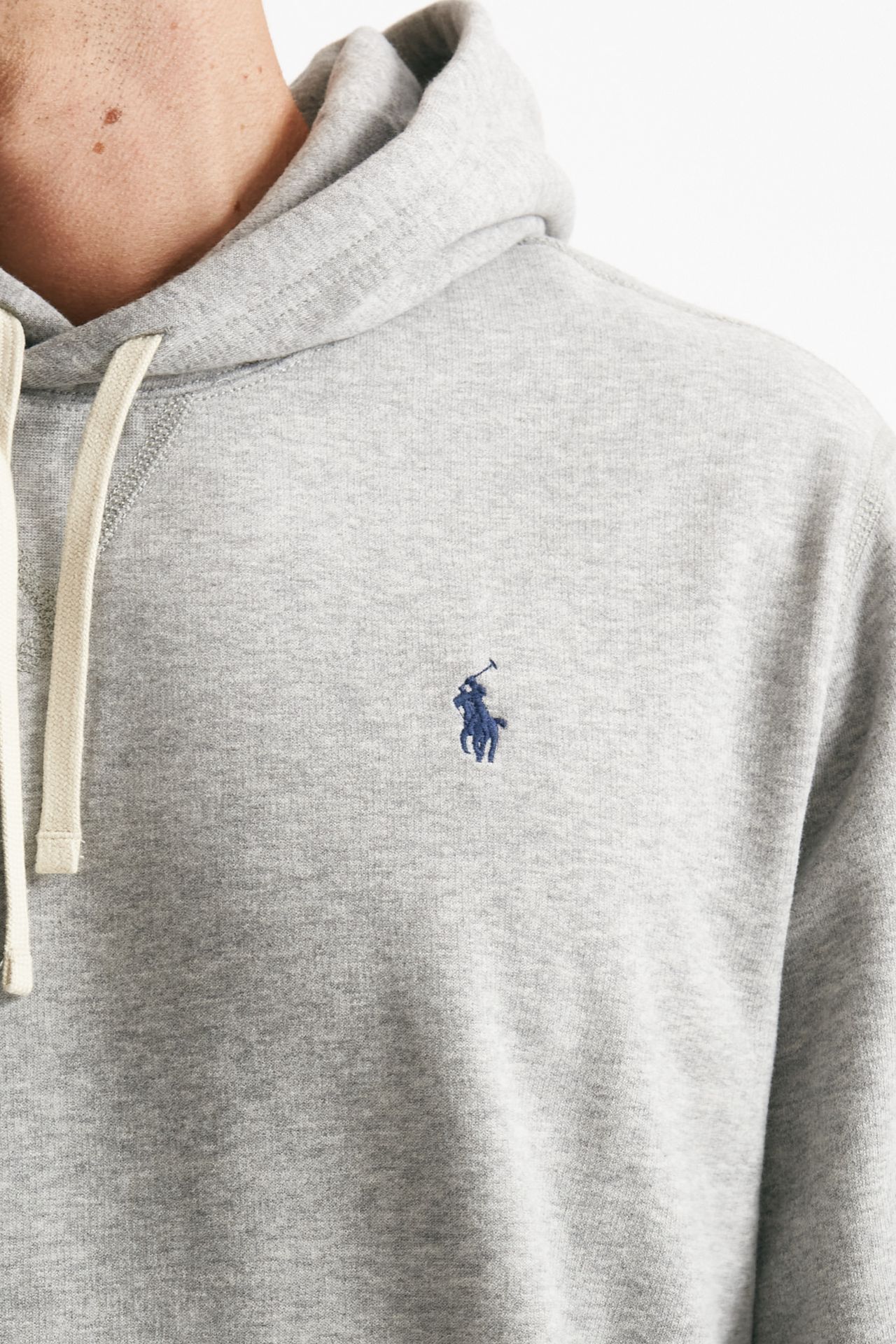 felpa con cappuccio in cotone grigio men Polo ralph lauren - 5