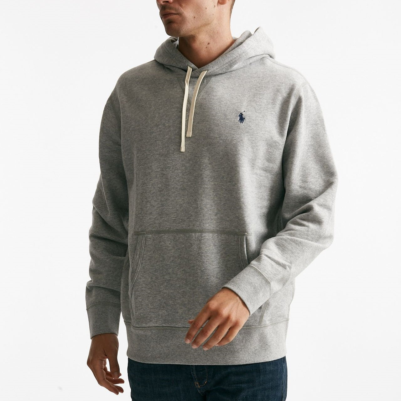 felpa con cappuccio in cotone grigio men Polo ralph lauren - 7