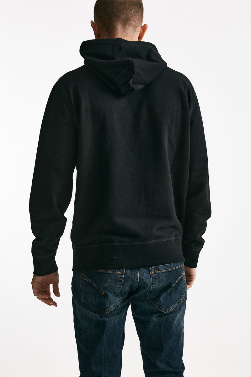 felpa con cappuccio in misto cotone nero men Polo ralph lauren - 3