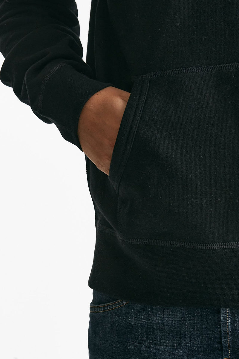 felpa con cappuccio in misto cotone nero men Polo ralph lauren - 6