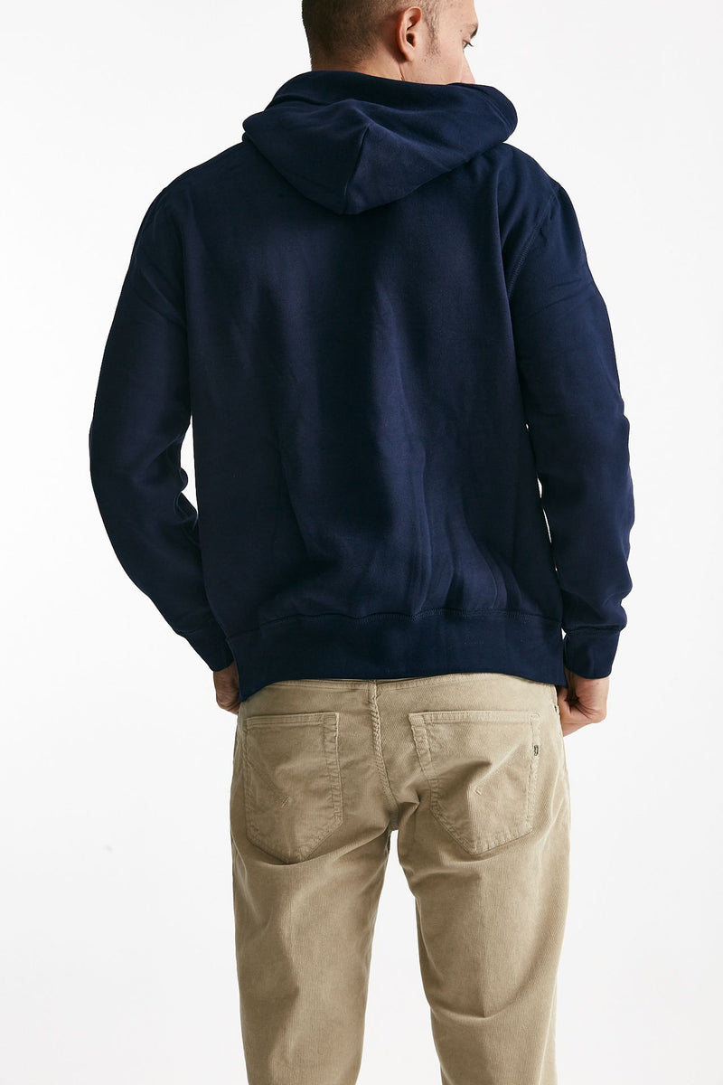 felpa con cappuccio in misto cotone blu men Polo ralph lauren - 3