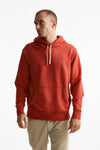 felpa con cappuccio in misto cotone rosso corallo men Polo ralph lauren - 1