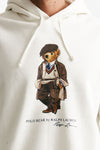 felpa con cappuccio in misto cotone bianco men Polo ralph lauren - 5