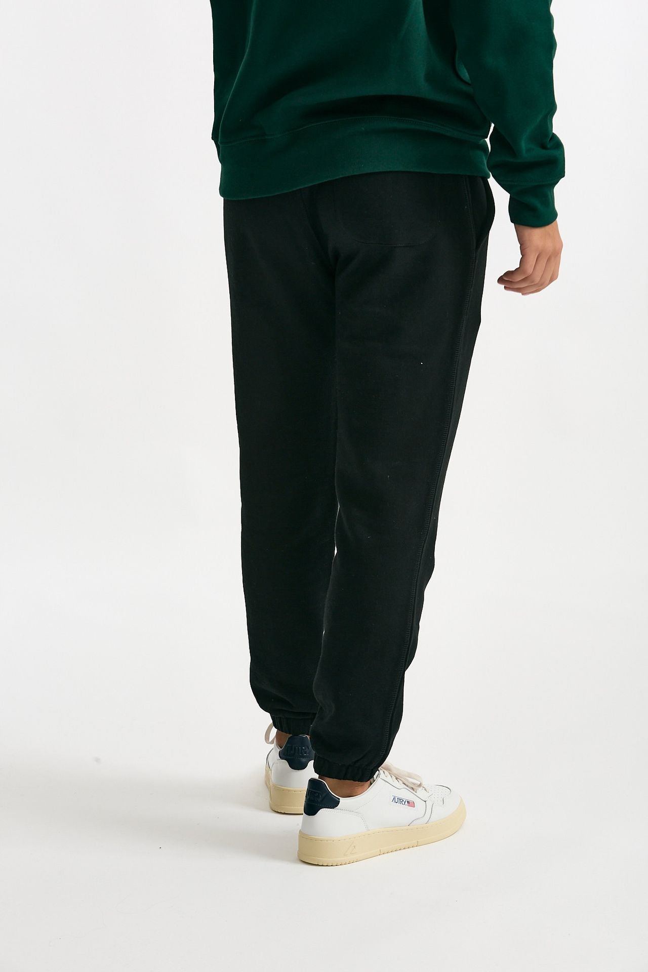 Pantalone tuta in cotone e poliestere nero men Polo ralph lauren - 3