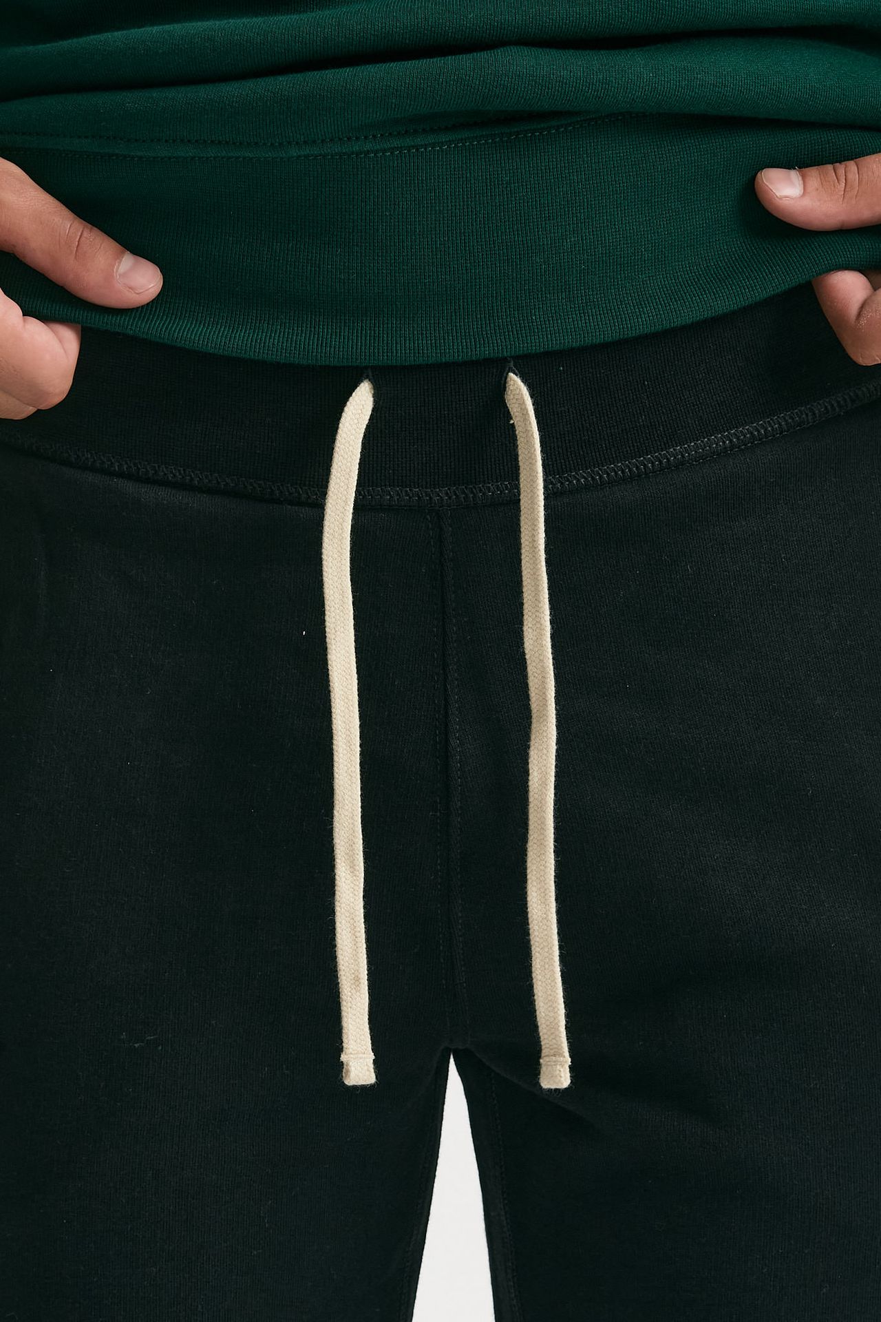 Pantalone tuta in cotone e poliestere nero men Polo ralph lauren - 6