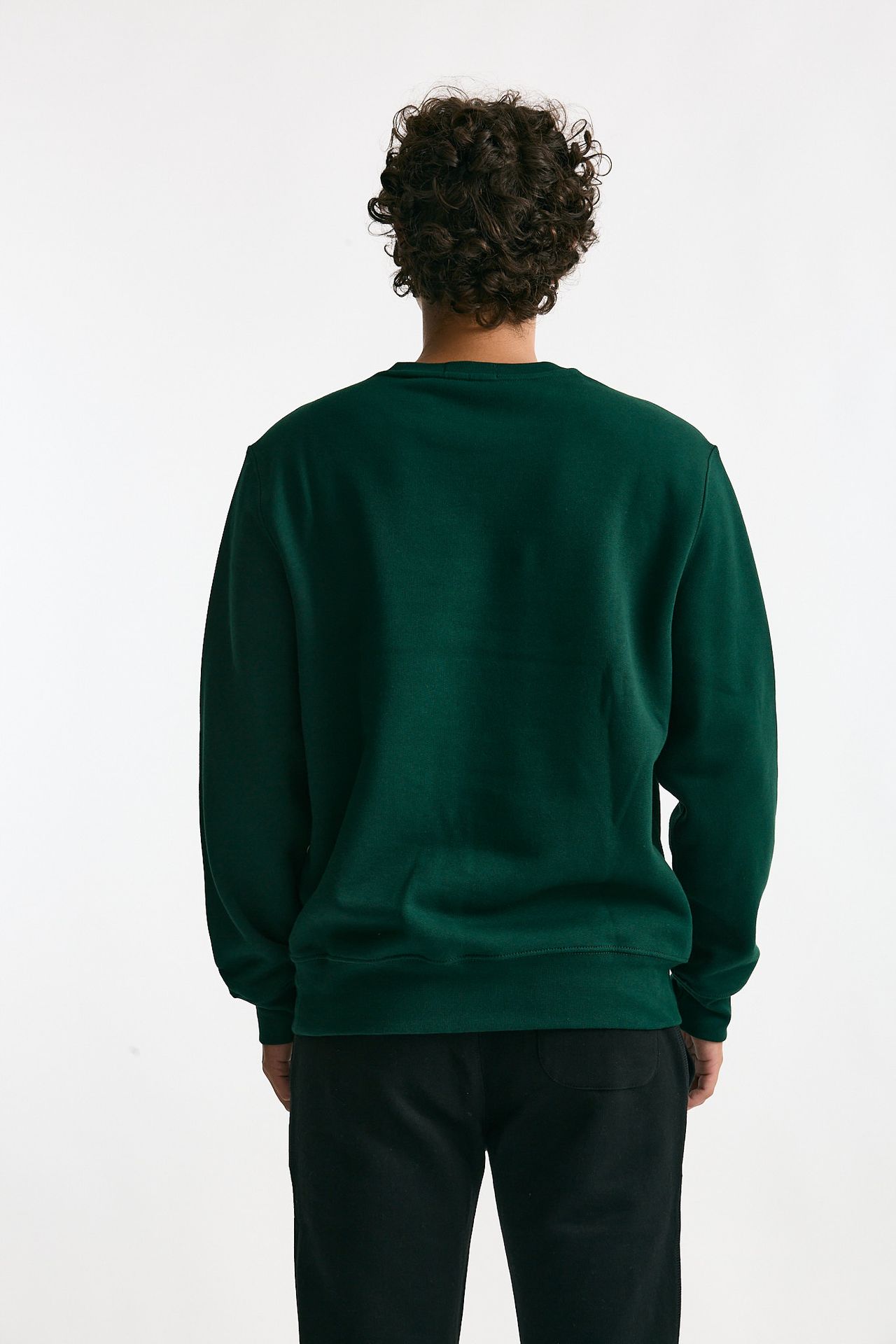 Felpa girocollo in misto cotone verdone men Polo ralph lauren - 3