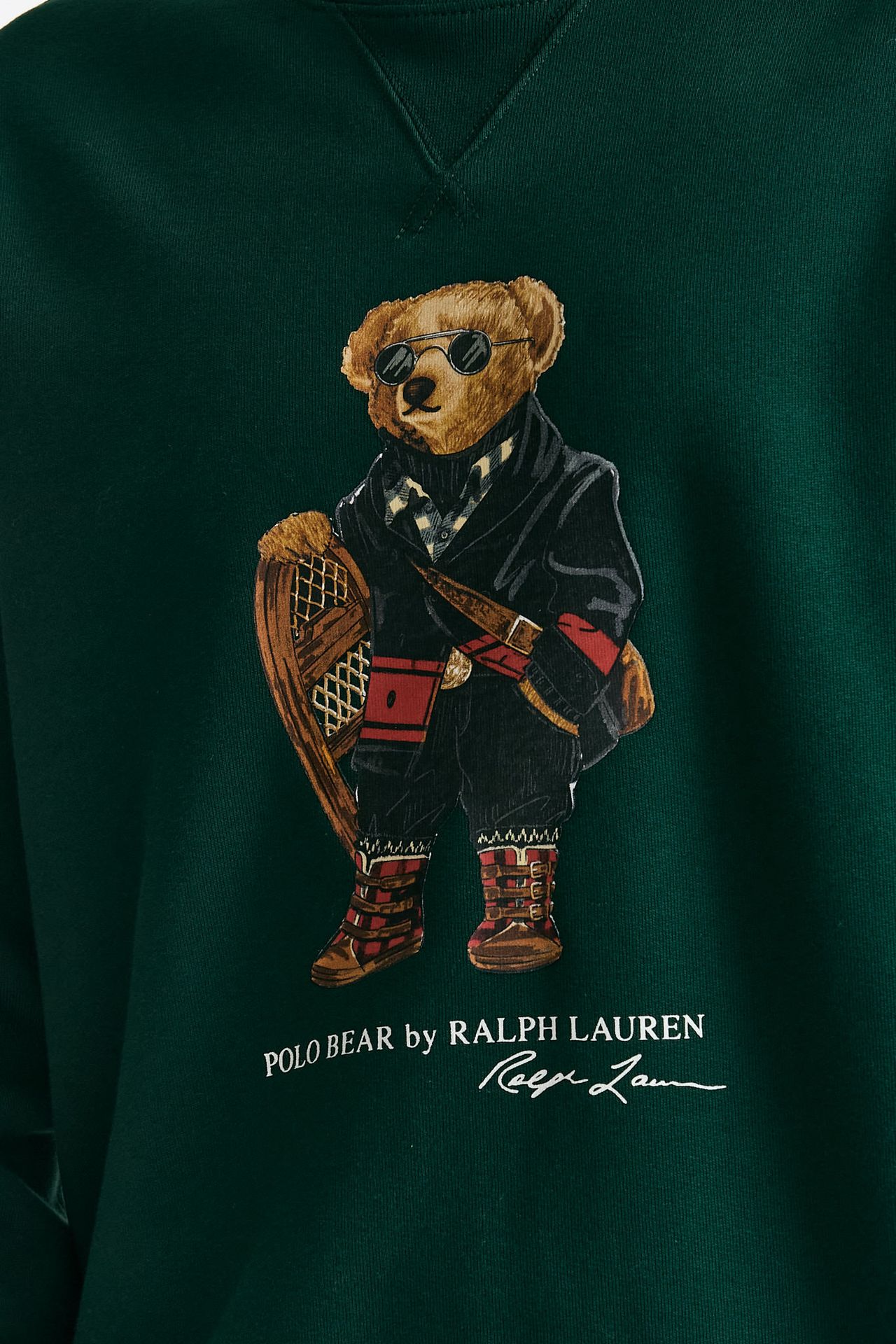 Felpa girocollo in misto cotone verdone men Polo ralph lauren - 5