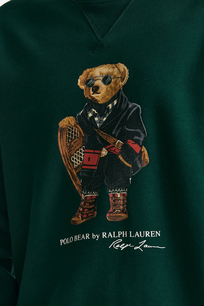 Felpa girocollo in misto cotone verdone men Polo ralph lauren - 5
