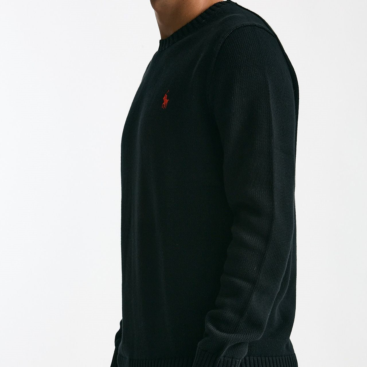 Maglia girocollo in cotone nero men Polo ralph lauren - 6