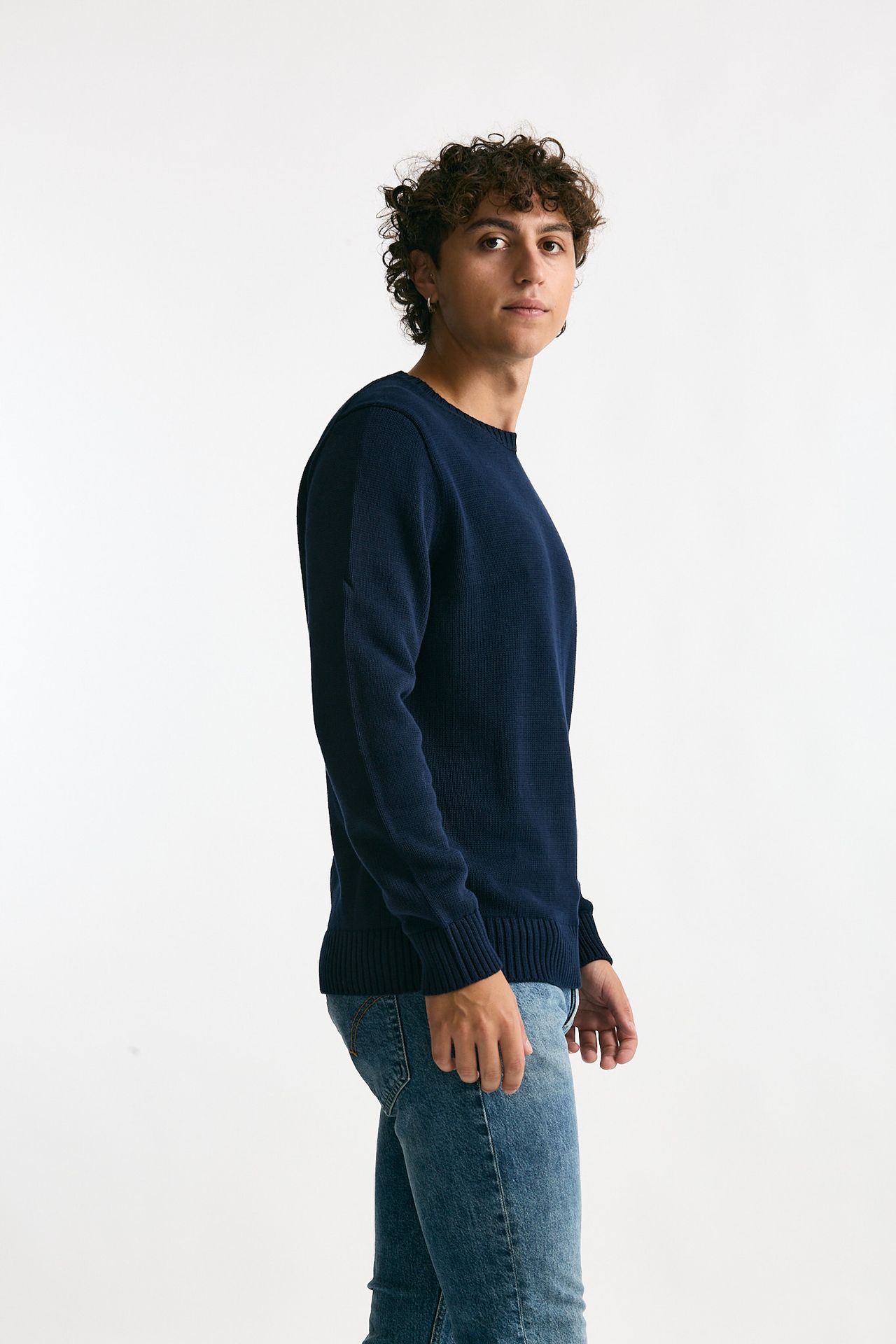 Maglia girocollo in cotone blu men Polo ralph lauren - 3