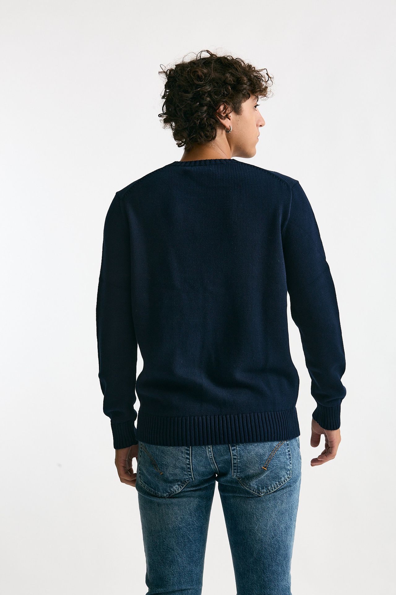 Maglia girocollo in cotone blu men Polo ralph lauren - 4