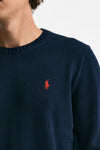 Maglia girocollo in cotone blu men Polo ralph lauren - 5