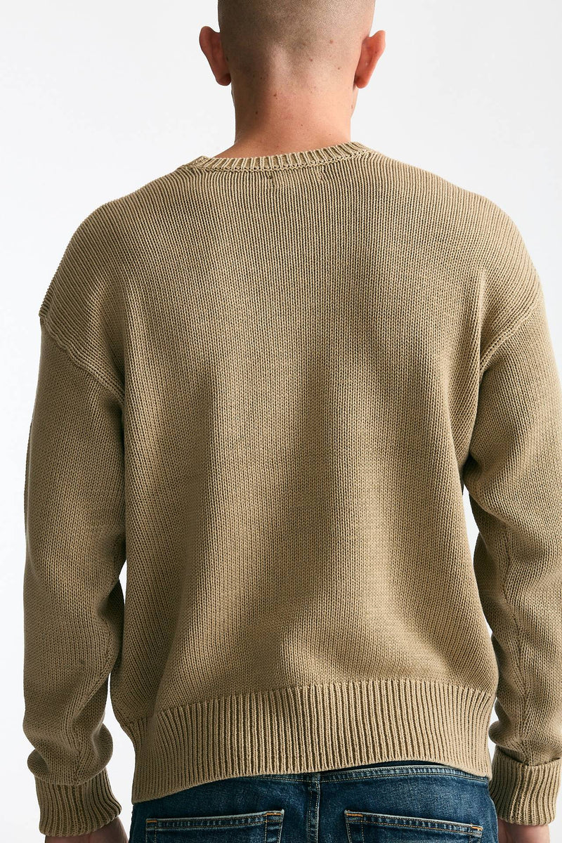 Maglia in cotone lavato beige men Polo ralph lauren - 4