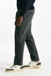 Pantalone in misto lana stretch grigio men Santaniello - 2
