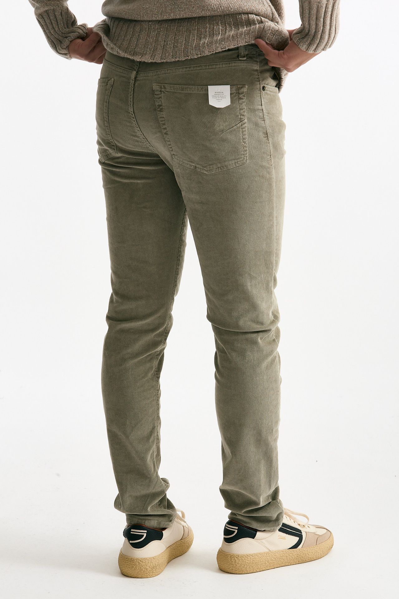 Jeans tortora stone washed men Siviglia - 3