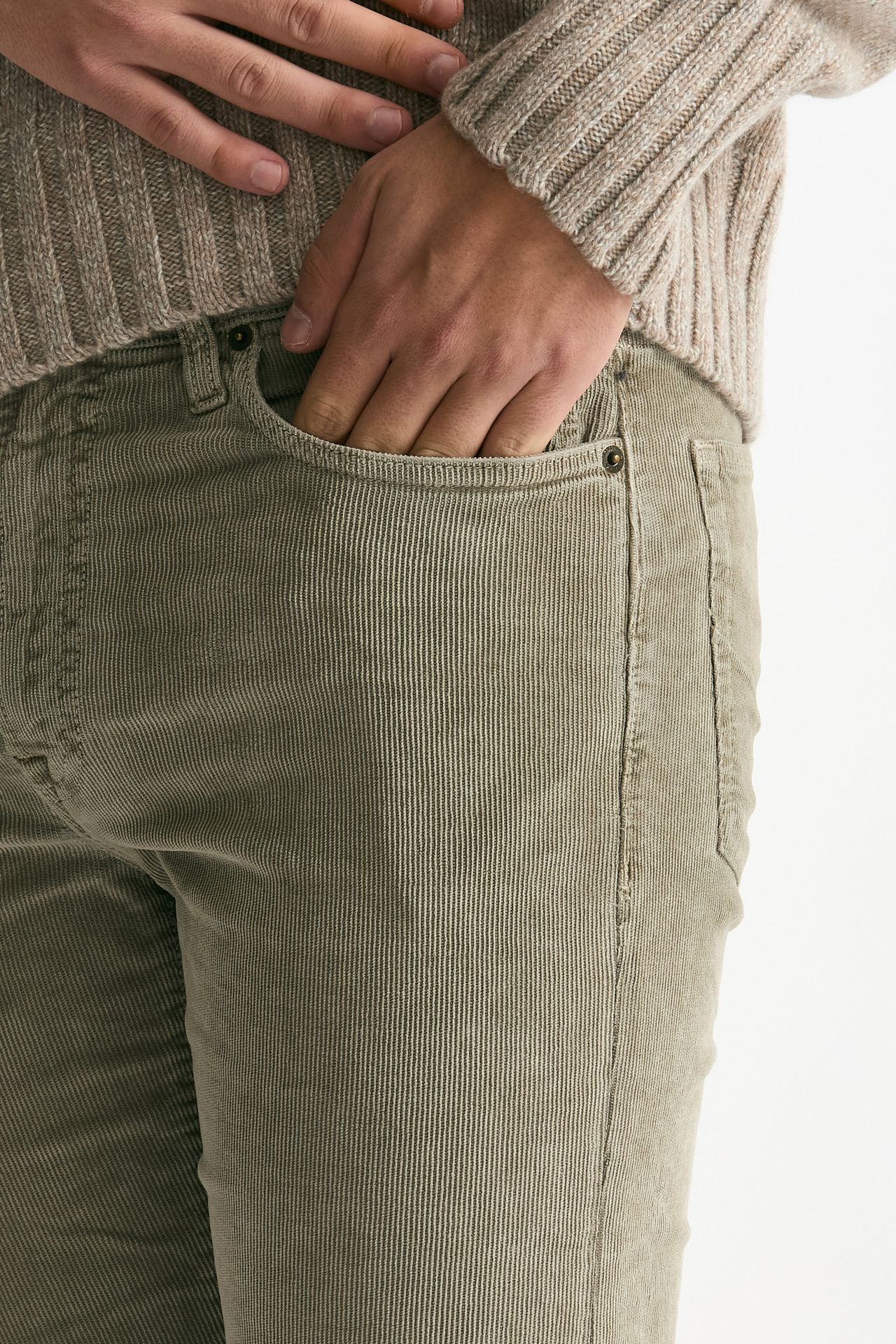 Jeans tortora stone washed men Siviglia - 5