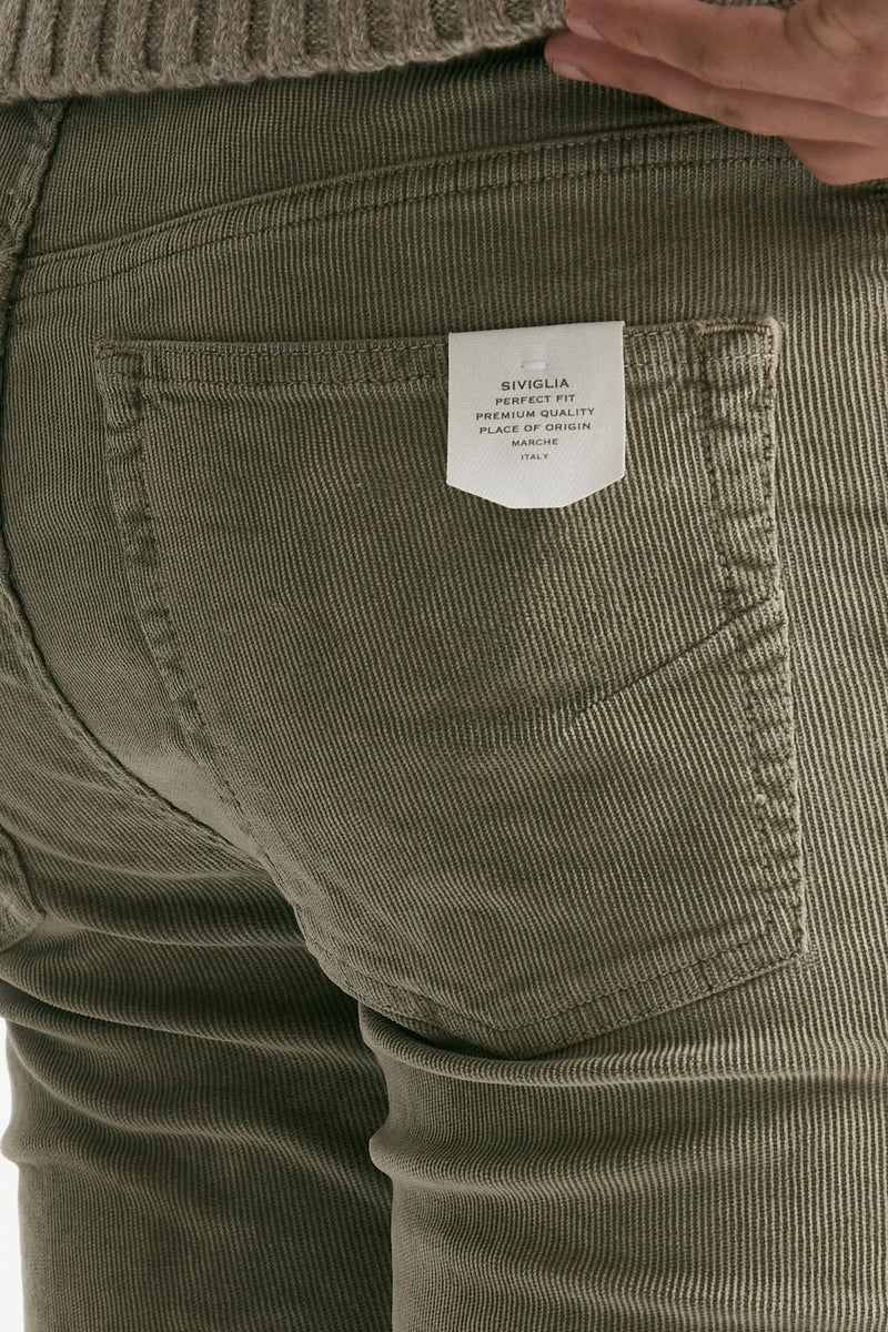 Jeans tortora stone washed men Siviglia - 7