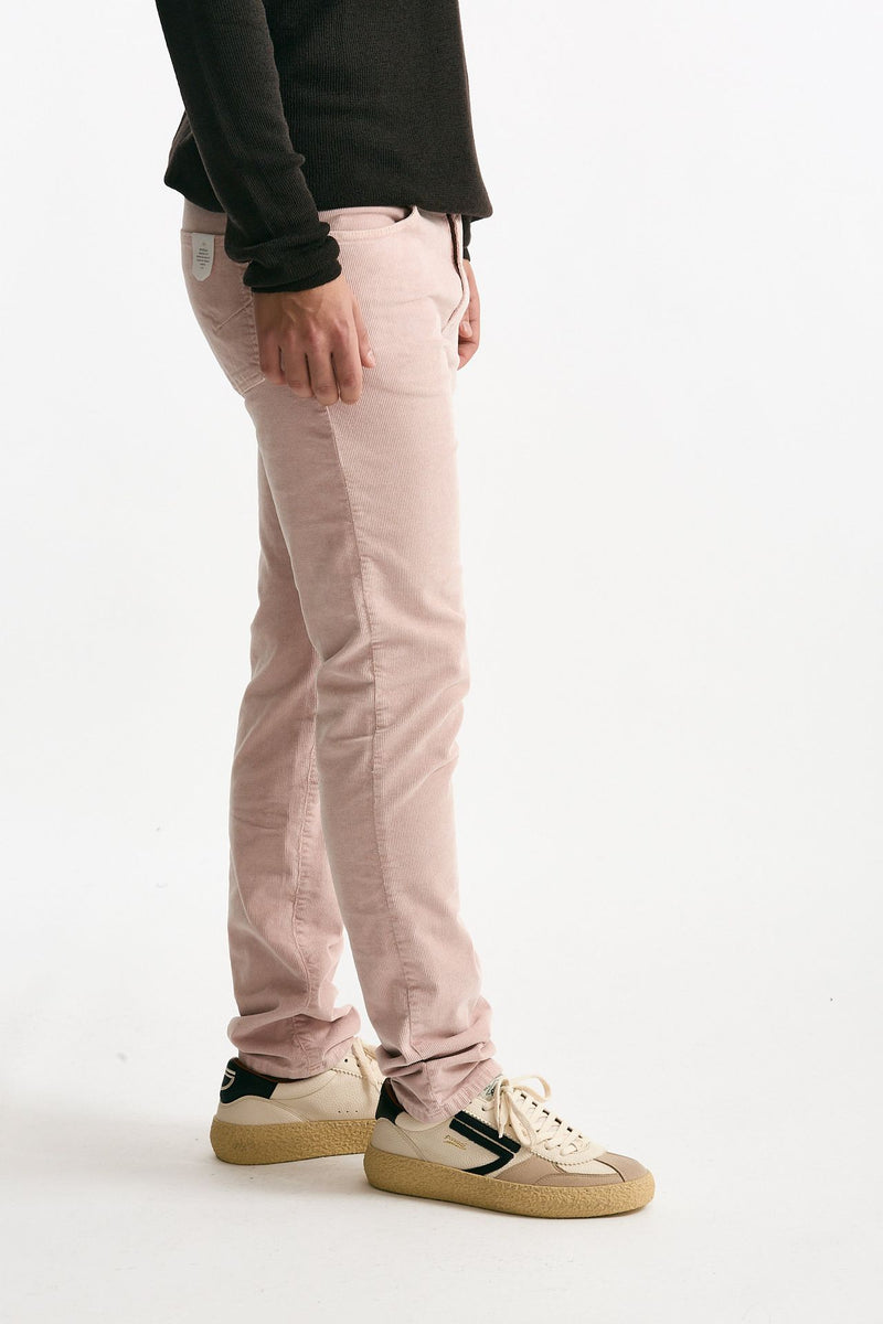 Jeans rosa velluto stretch men Siviglia - 3