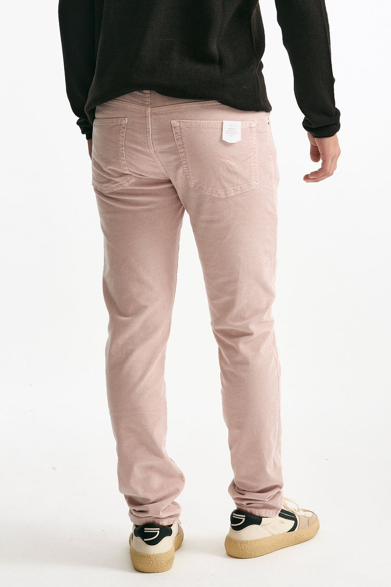 Jeans rosa velluto stretch men Siviglia - 4