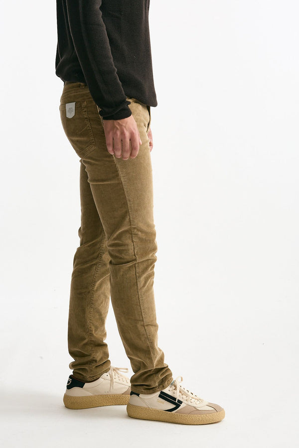 Jeans velluto stretch cammello men Siviglia