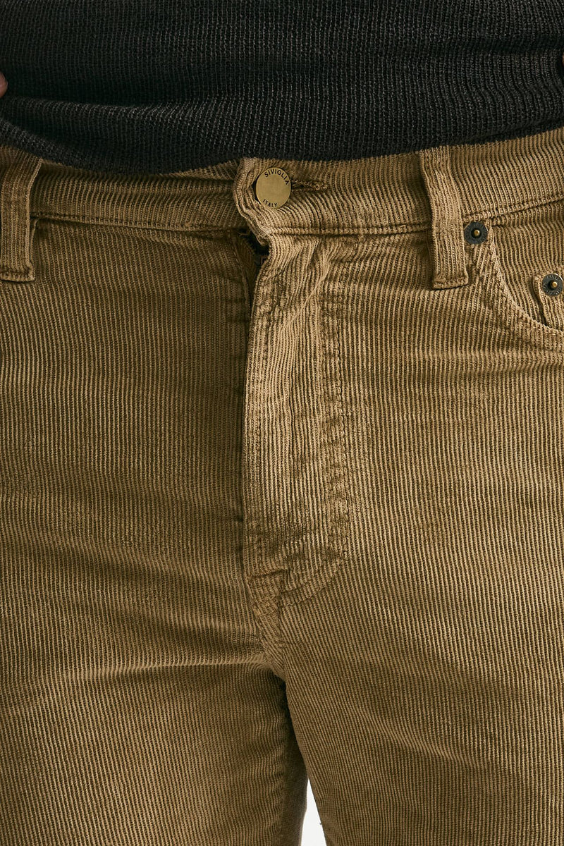 Jeans velluto stretch cammello men Siviglia - 6