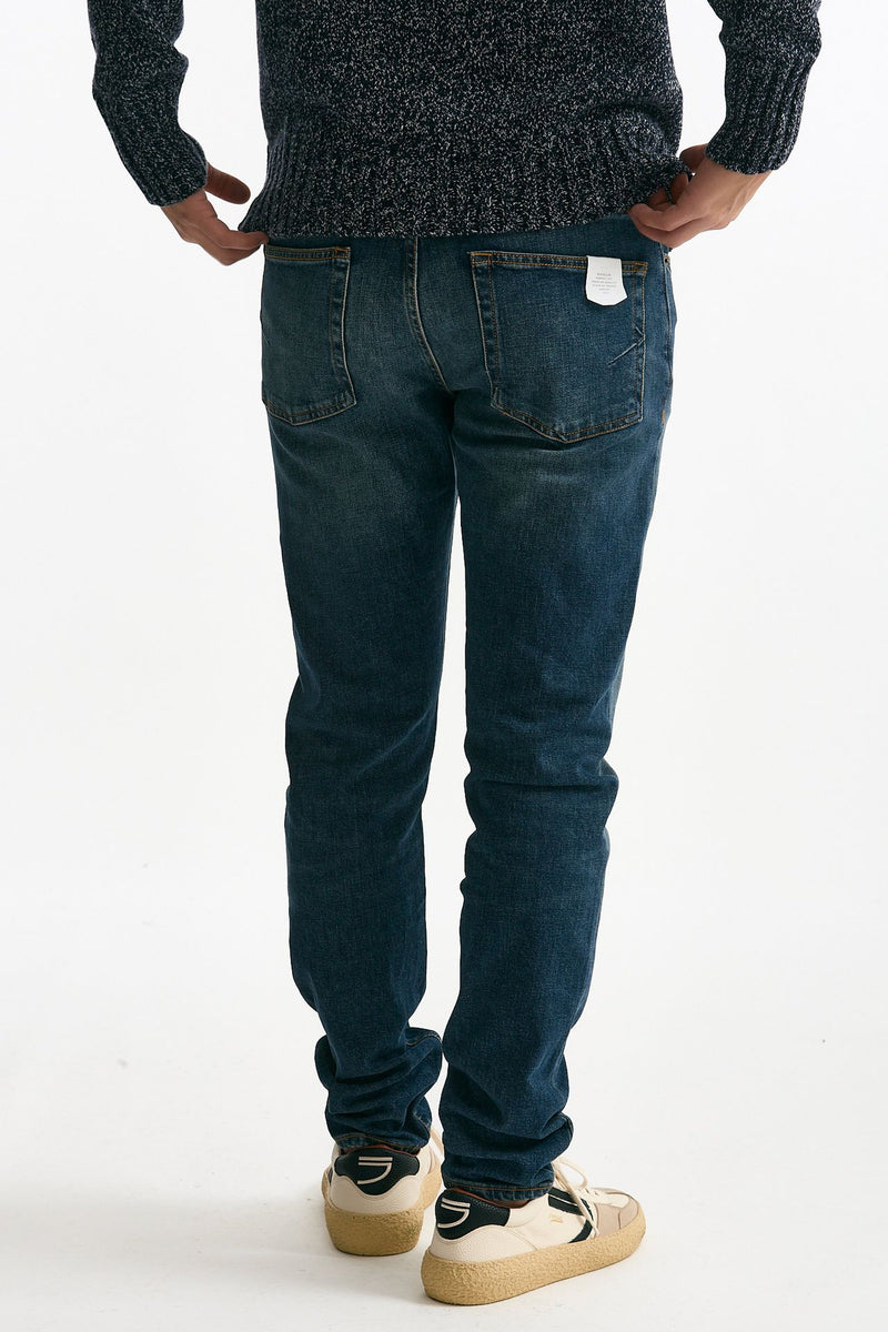 Jeans lavaggio medio stretch stone washed men Siviglia - 3