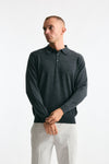 Polo KNOLL in lana grigio men John smedley - 1