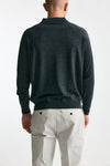 Polo KNOLL in lana grigio men John smedley - 3