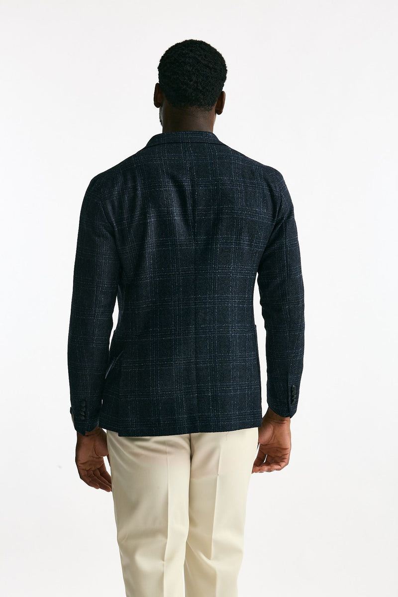Giacca monopetto MONTECARLO galles blu men Tagliatore - 3