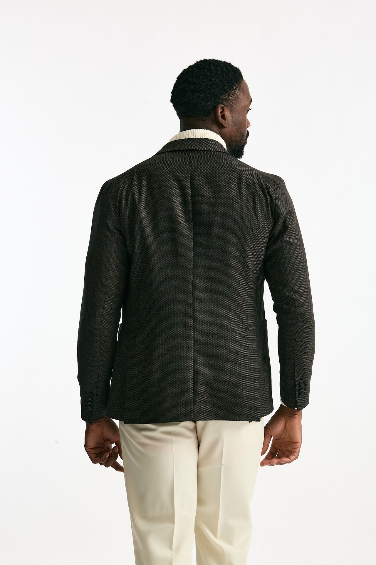 Giacca doppiopetto MONTECARLO marrone men Tagliatore - 3
