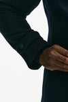 Peacoat in misto lana blu men Tagliatore - 6
